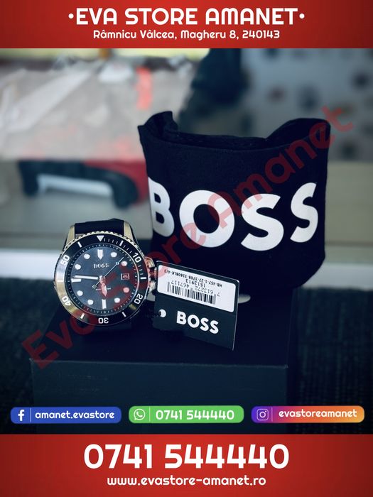 Ceas HUGO BOSS Ace Watch 43mm Mineral Crystal Steel Case 20 bar - Nou