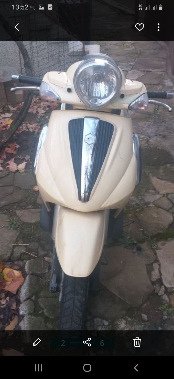 Piaggio Beverly 250cc 4T на ЧАСТИ!