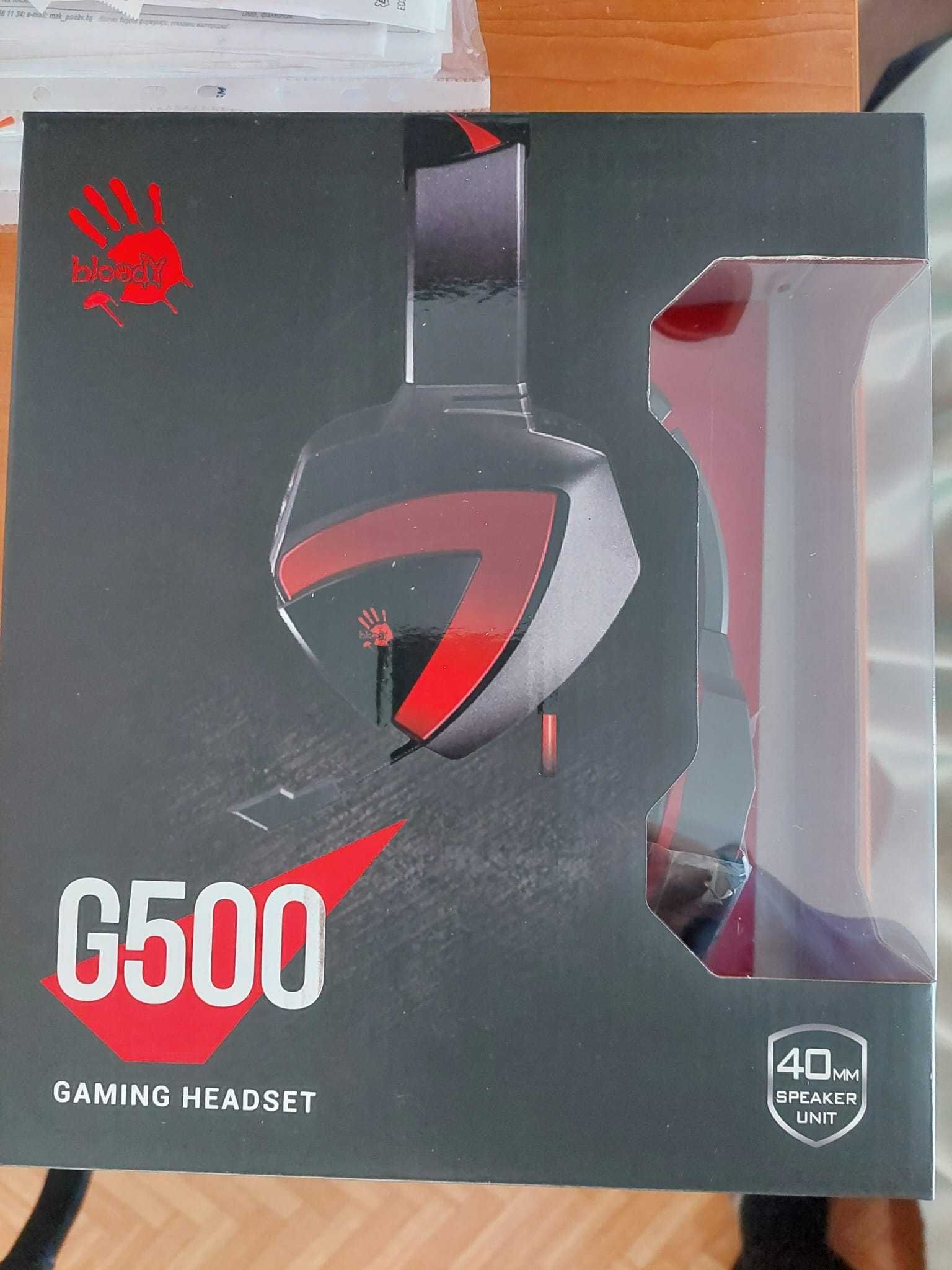 Геймърски слушалки Bloody G500 Combat