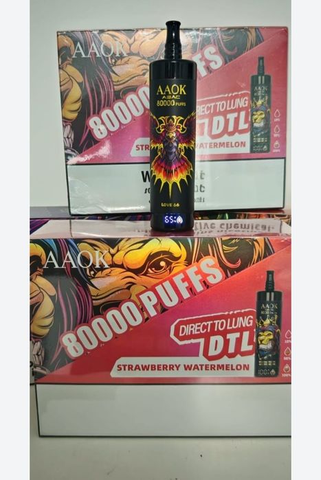 Vape 80.000 Puffs Reincarcabil Display Narghilea Abur Mult