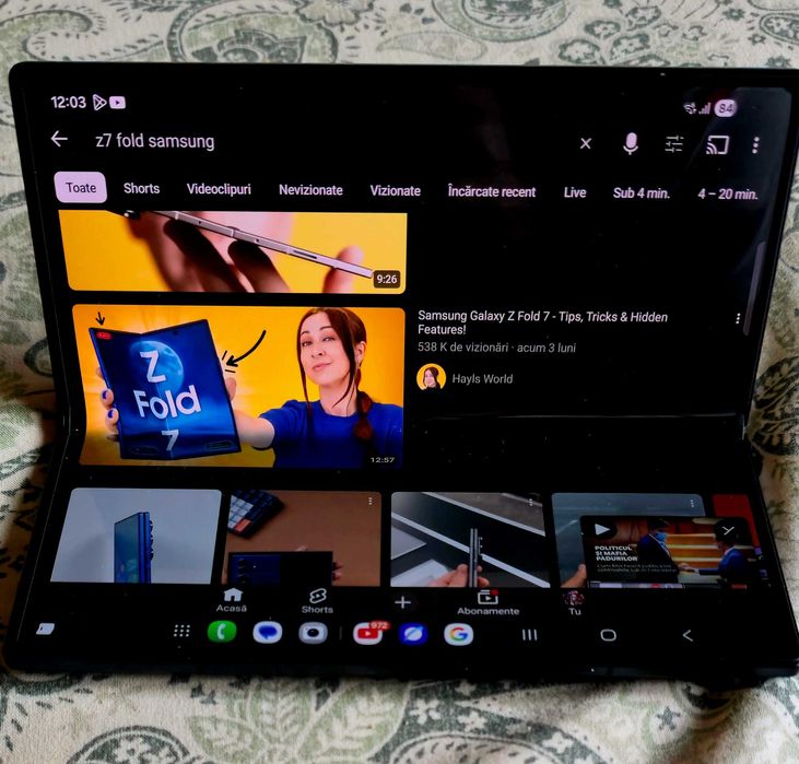 Samsung Galaxy Z 7 Fold NOU, Garantie Emag 15.11.2027