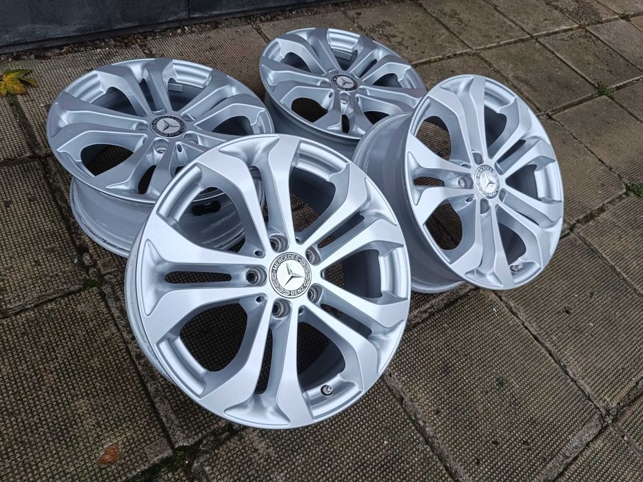 ОРИГИНАЛНИ джанти 17 ' 5x112 МЕРЦЕДЕС / MERCEDES BENZ ET36 7,5J 66,6