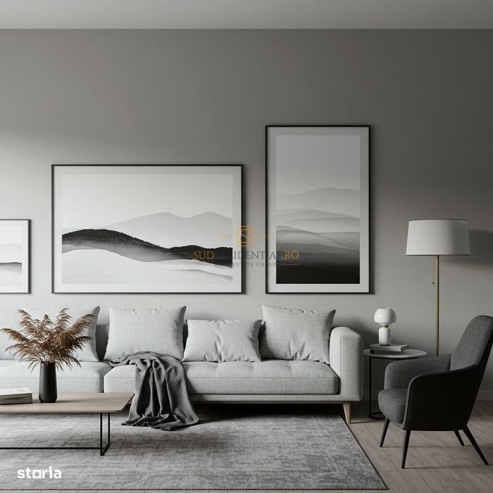 Apartament finisat modern - 3 camere + 2 balcoane, Rahova, Comision 0