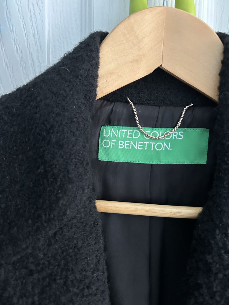 Дамско палто вълнена смес  United colours of Benetton