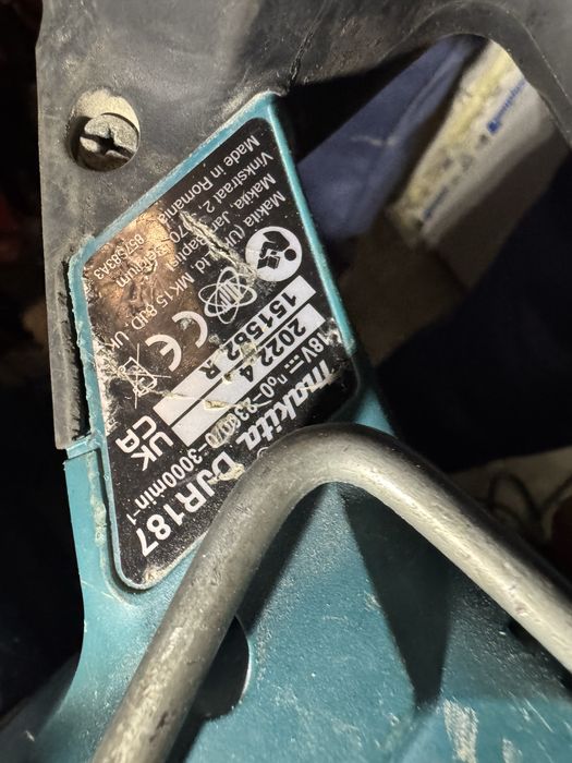 Makita djr187 defect