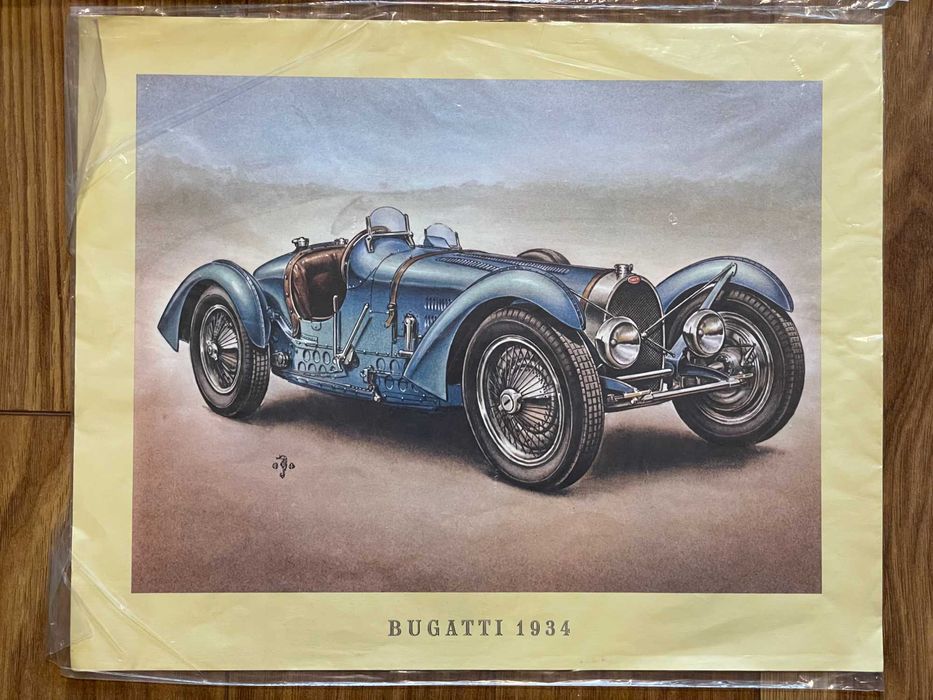 Комплект картини ретро автомобили