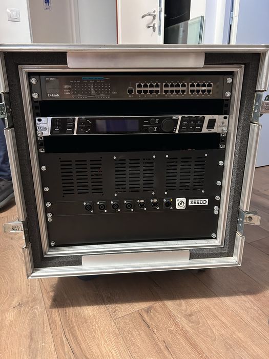 Rack Mobil 19” Flight Case Dublu 10U