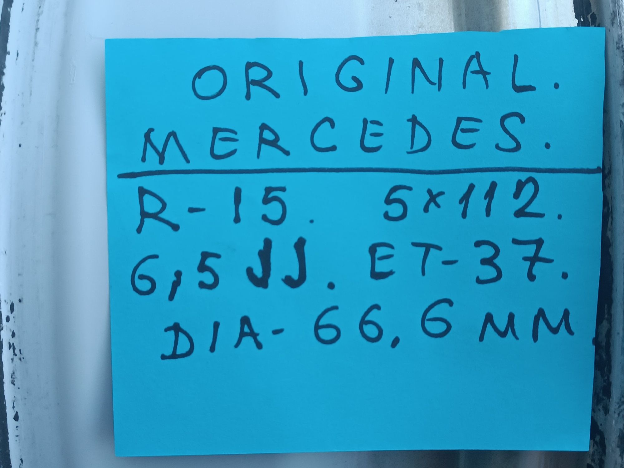 R-15 оригинал 5*112 МЕРСЕДЕС ж т б.