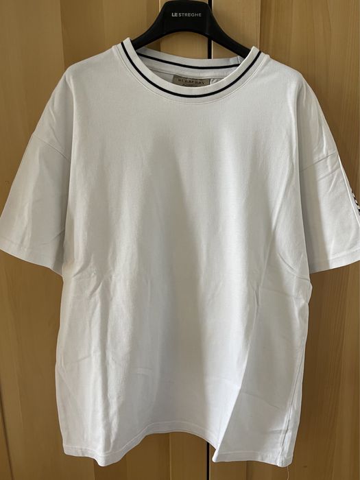 Tricou Burberry Oversized Alb