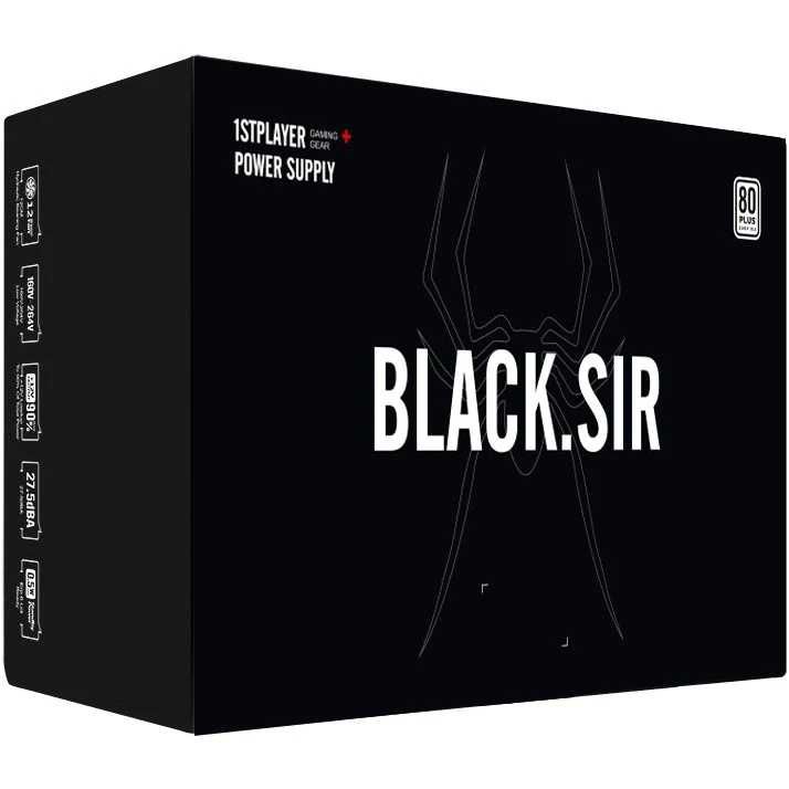 [НОВЫЙ] Блок питания 1st Player BLACK.SIR PS-500BS, 500W 80 Plus