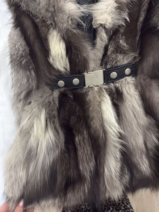 Елек от лисица 100% естествен косъм