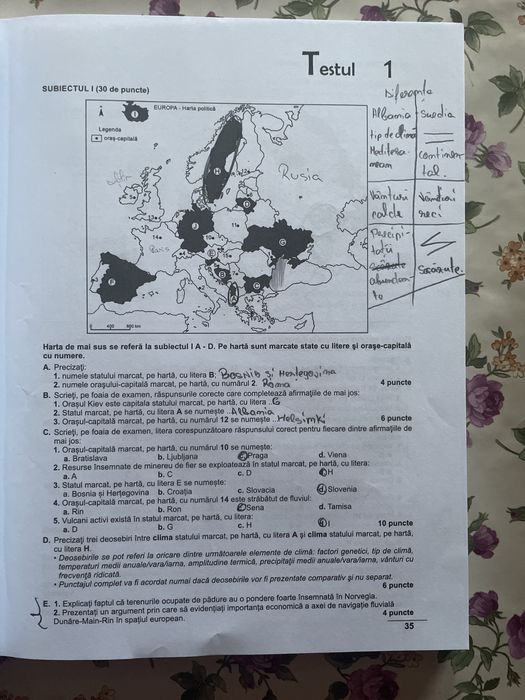 Carte geografie bac editura booklet