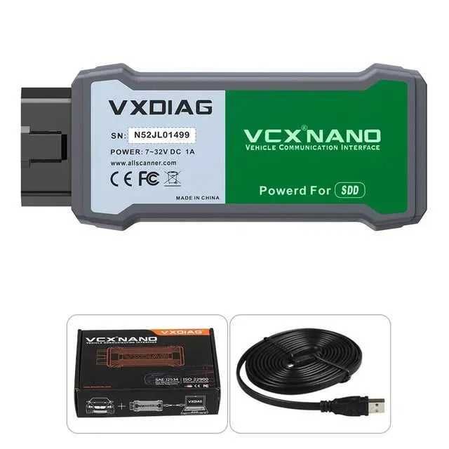 VXDIAG JLR SDD сканер Land Rover