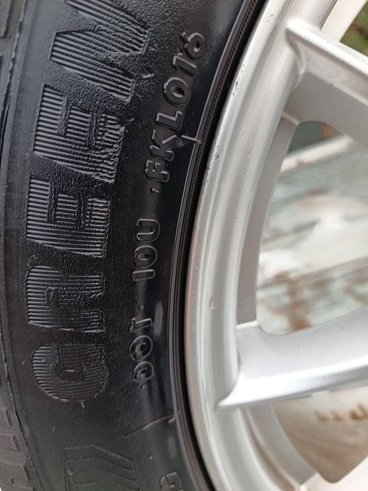 Vând roti complete 5x112 l