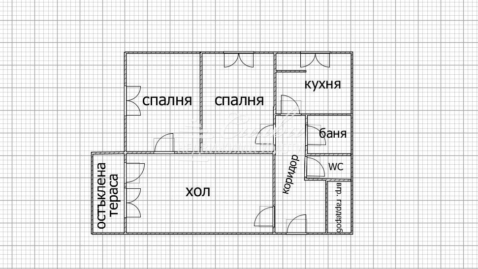 Тристаен ТУХЛЕН апартамент - кв. Тракия