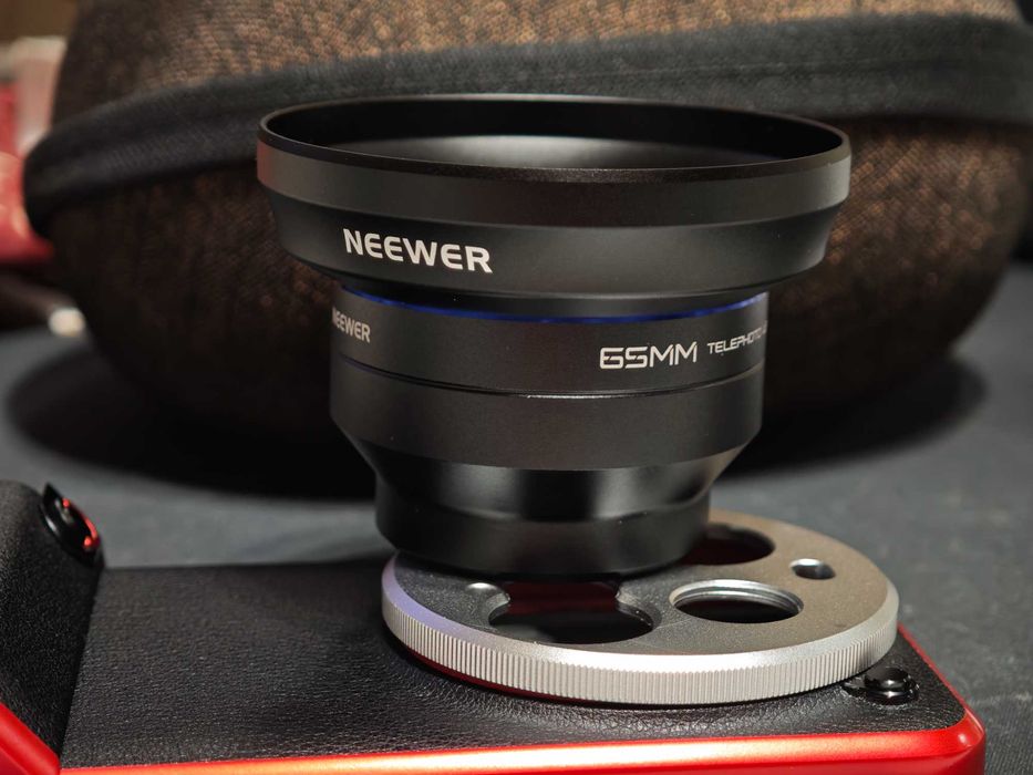 Lentila Neewer LS-66 65mm filet 17mm  si Kit Foto Xiaomi 15 Ultra.