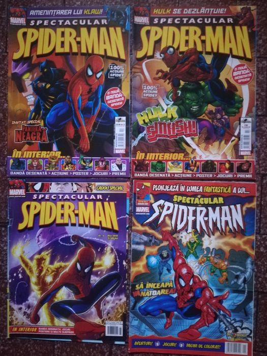 reviste Spiderman, Batman (Marvel)