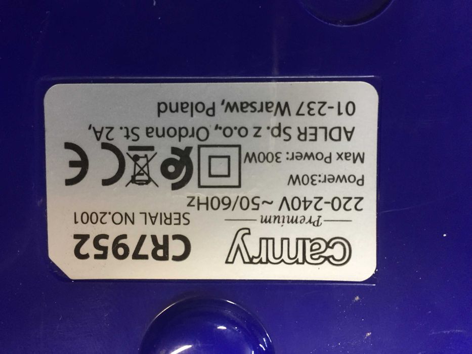 Umidificator aer Camry CR7952 defect pt piese, folosit de 5 ori