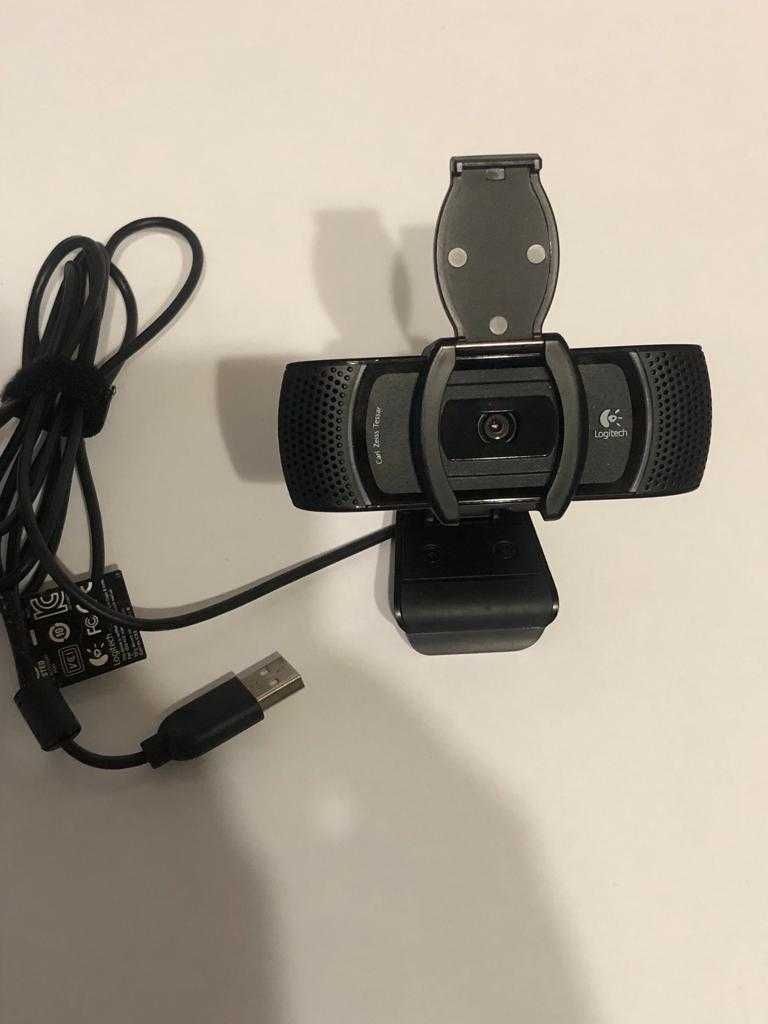 Camera Web/Webcam Logitech B910 HD lentile Carl Zeiss Tessar USB