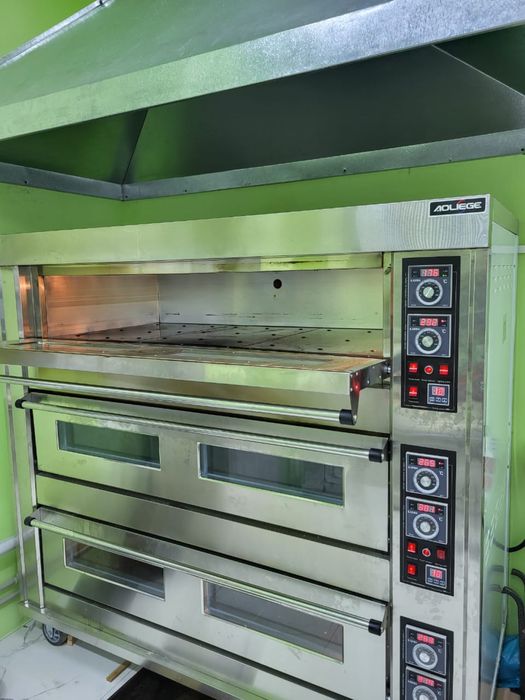 Электропечть производственный и тестомес