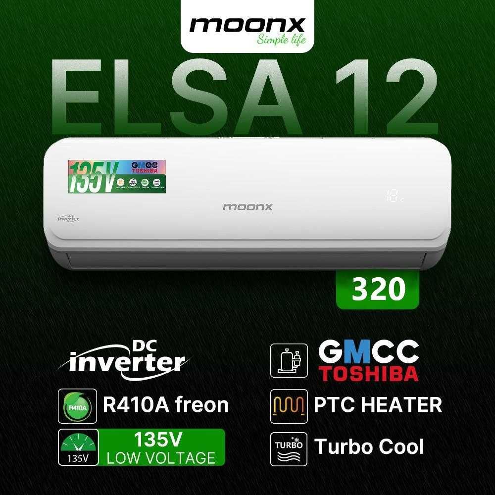 Кондиционер MoonX ELSA 12 Inverter Гарантия/Доставка