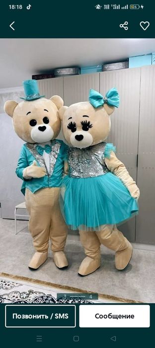Тедди Мишка заяка кукла