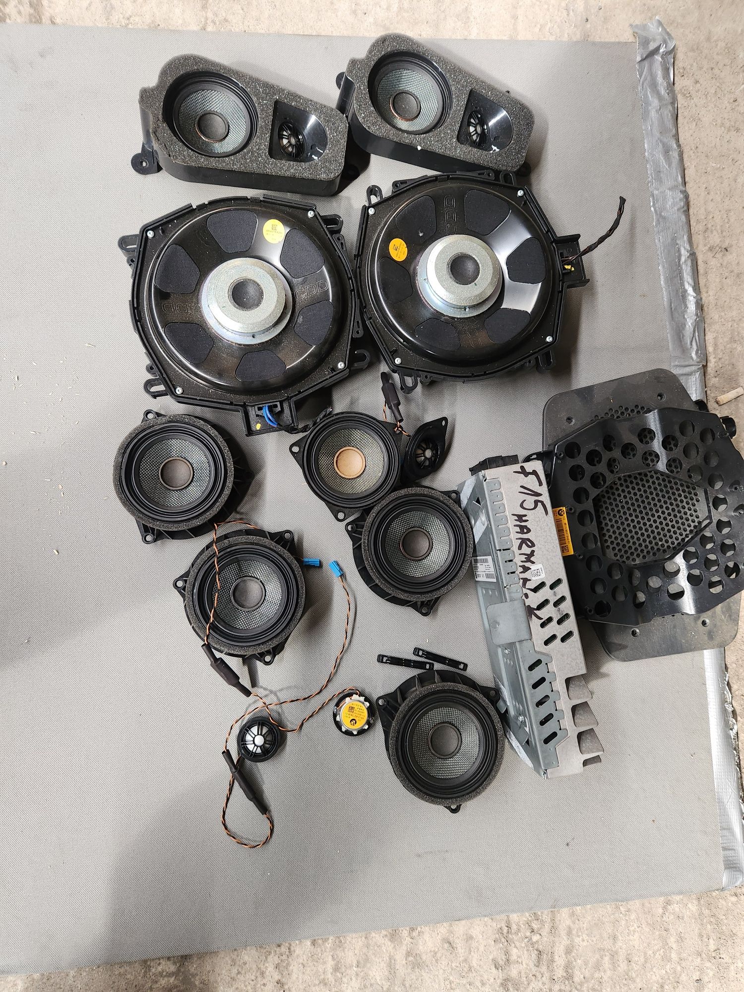 Sistem audio harman kardon bmw r15,f16