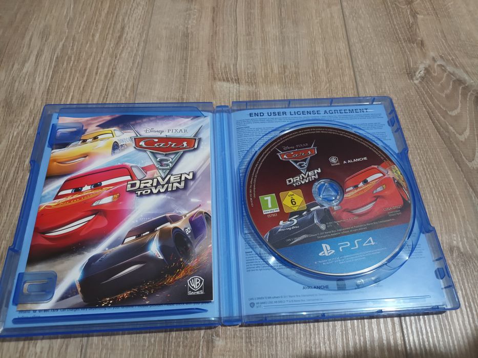 Игра Cars 3 driven to win PS4 Playstation 4