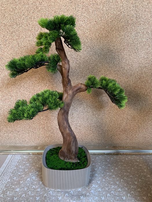 Искусственный цветы - бонсай! Ручная работа!