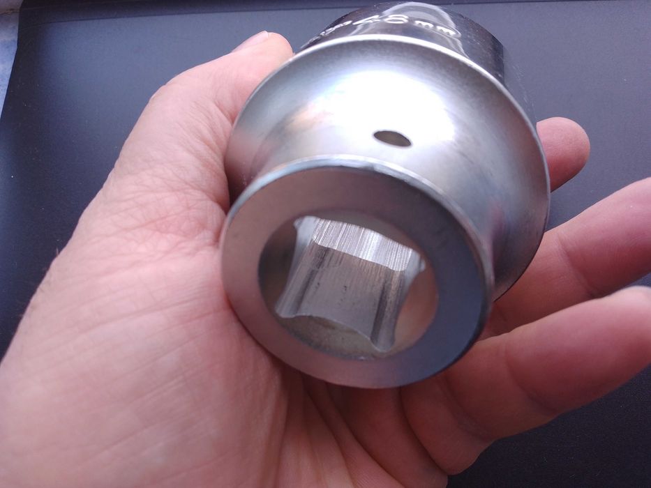 Cheie tubulară 48 mm 3/4" hexagonală HEAVY DUTY Chrom-Alloyd NEFOLOSIT