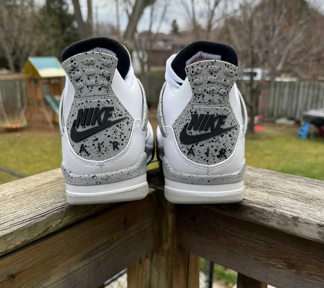 Обувки Air Jordan 4 White Cement