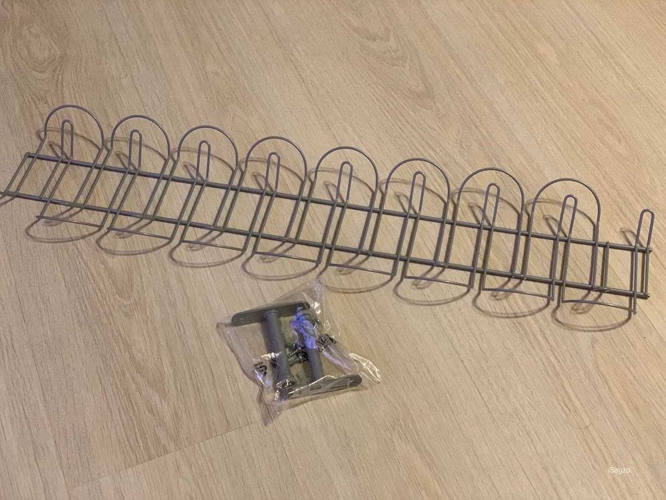 Organizator tub cabluri birou IKEA SIGNUM 70 cm argintiu nou desigilat