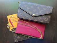 LOUIS VUITTON Geanta de dama cu lant Pochette Félicie Monogram