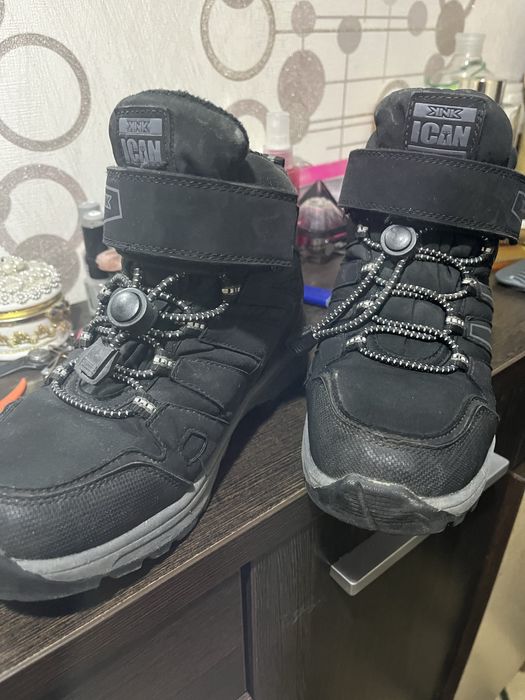 Полусапожки для школьника зимние размер 37