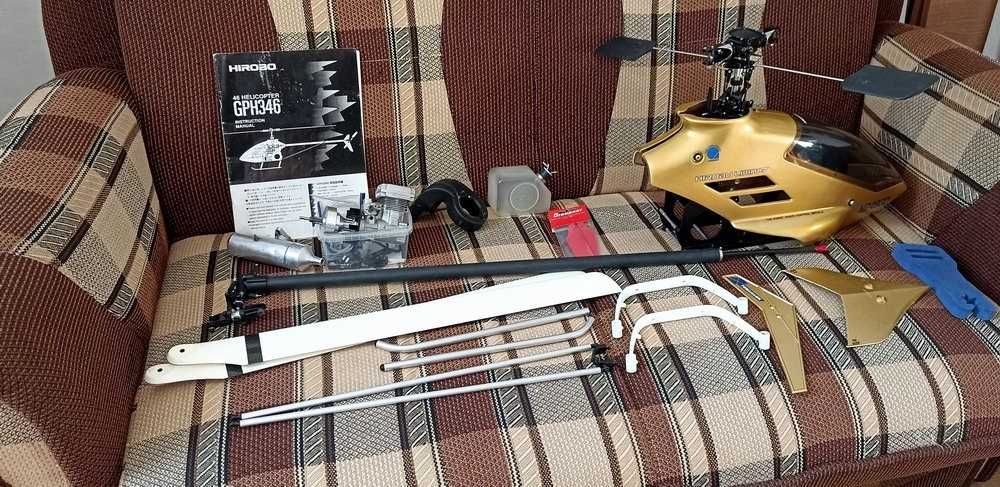 Elicopter radiocomandat mare 1,35m made in Japan + motor aero modelism