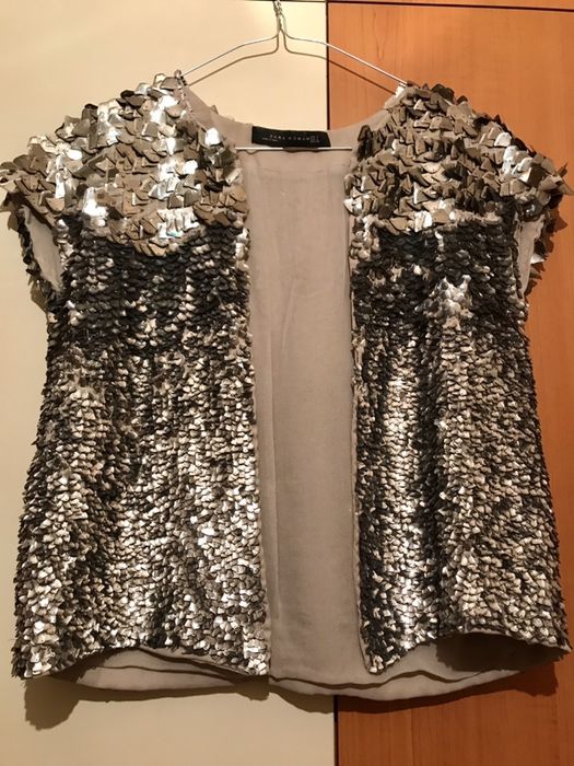 Bluza vesta Zara paiete