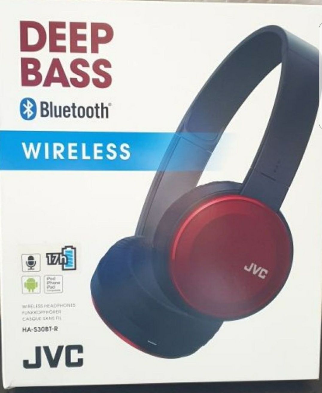 Casti on-ear Bluetooth JVC