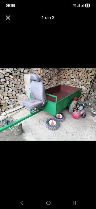 Remorca motocultor