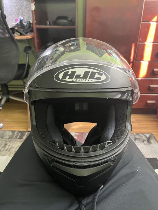 Casca moto HJC c10 cu intercom