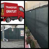 Plasa verde pt gard (umbrire 90%) Transport gratuit in Bucuresti/ilfov