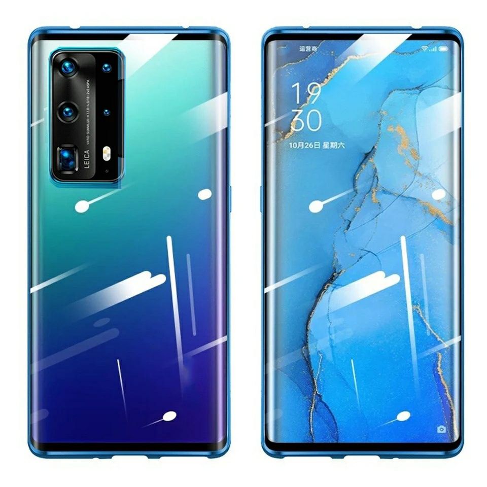 Двоен Магнитен Кейс за Huawei P40 Pro P50 / P40 Lite 360 градуса кейс