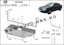 Scut motor metalic Volvo S40 1995 -2003