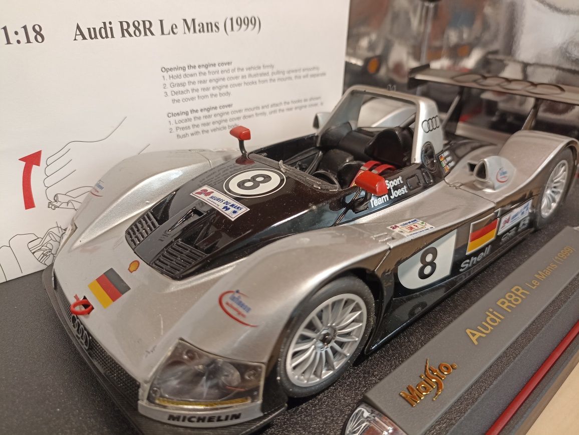 Audi R8R LeMans 1999 maisto 1 18
