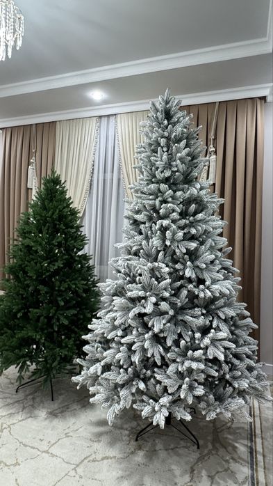 Новогодние елки премиум качество 100% литая
