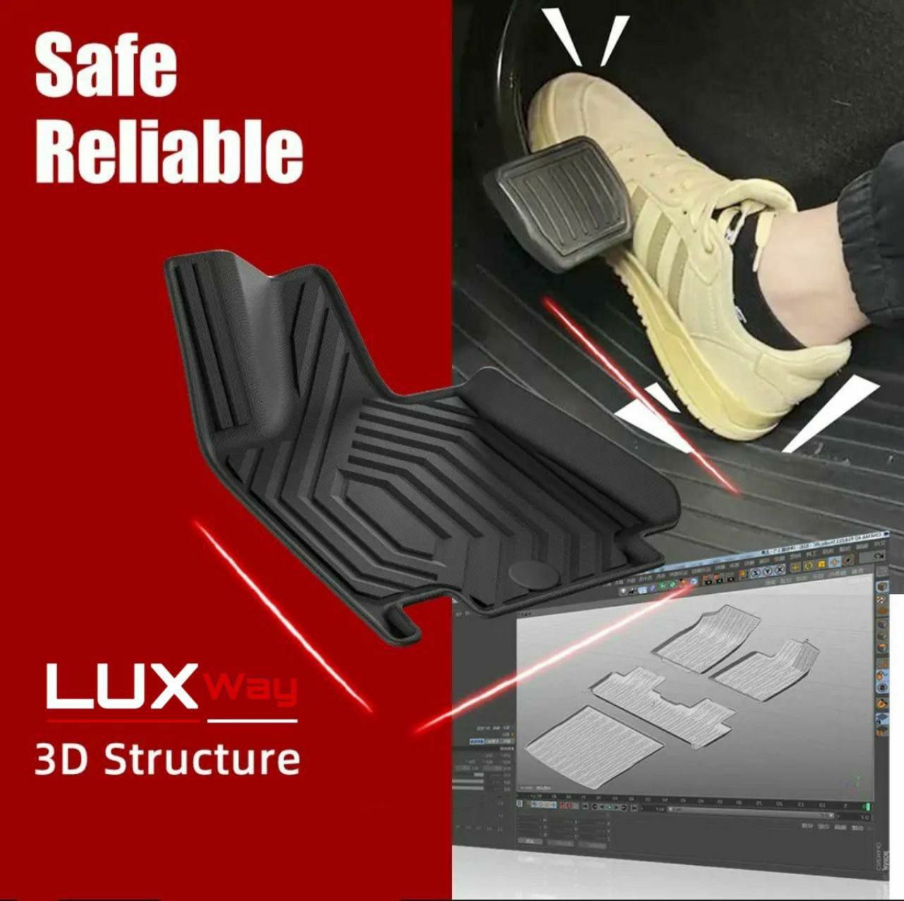 Салон полик для Aito M9 от «LuxwayShop»
