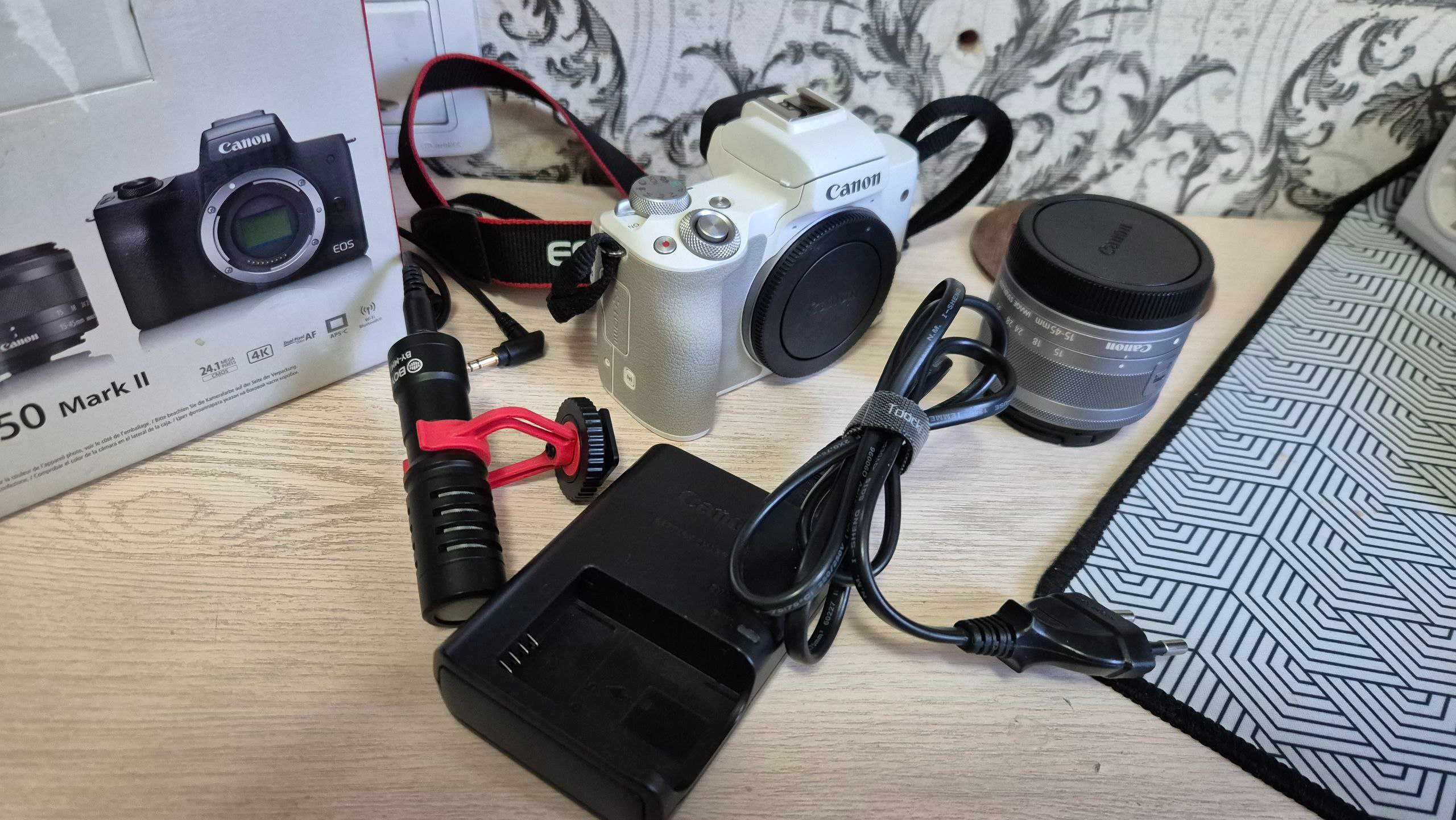 фотоаппарат Canon M50 Mark 2 + Saramonic