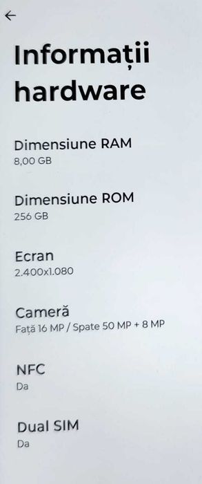 (AG 35)Telefon  Motorola Moto G55  5G  B.31657 -700Lei Garantie 2 ani!