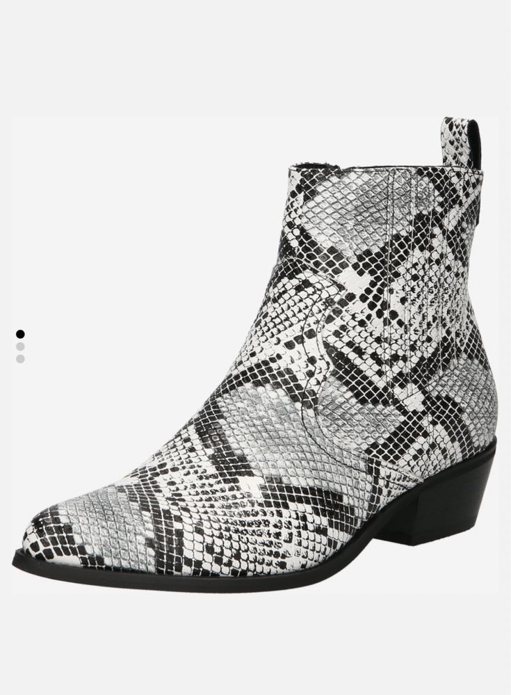 Botine Glamourous snake print!