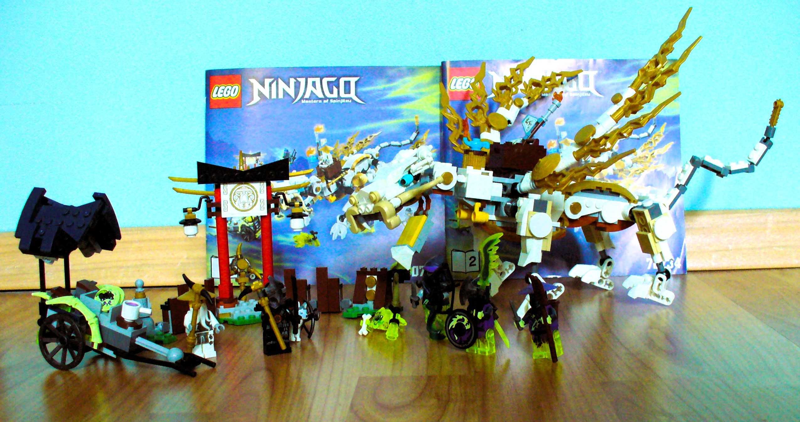 LEGO® Ninjago70625 SAMURAI VXL + 70734 Драконът на мастър Ву