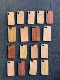 (NOU) Husa Carcasa iPhone Premium Wood /Lemn Oak